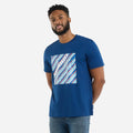 Immobilien Blau - Front - Umbro - T-Shirt für Herren