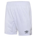Weiß - Front - Umbro - "Vier" Shorts für Kinder