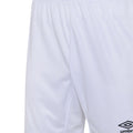 Weiß - Back - Umbro - "Vier" Shorts für Kinder