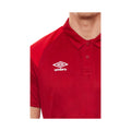 Chili-Pfeffer-Rot-Zinnoberrot - Back - Umbro - Poloshirt für Kinder