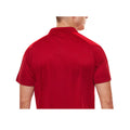 Chili-Pfeffer-Rot-Zinnoberrot - Side - Umbro - Poloshirt für Kinder