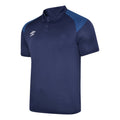 Kurzmantel-Marineblau - Front - Umbro - Poloshirt für Kinder