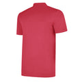 Weinrot-Weiß - Back - Umbro - "Essential" Poloshirt für Jungen