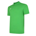 Smaragd-Weiß - Front - Umbro - "Essential" Poloshirt für Jungen