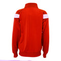 Zinnoberrot-Chili-Pfeffer-Rot- Brillantes Weiß - Side - Umbro - Jacke für Kinder