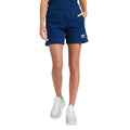 Marineblau-Weiß - Side - Umbro - "Club Leisure" Shorts für Damen