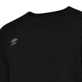 Schwarz-Weiß - Side - Umbro - "Club Leisure" Sweatshirt für Kinder