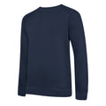 Marineblau-Weiß - Back - Umbro - "Club Leisure" Sweatshirt für Kinder