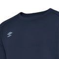 Marineblau-Weiß - Side - Umbro - "Club Leisure" Sweatshirt für Kinder