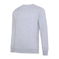 Grau meliert-Weiß - Back - Umbro - "Club Leisure" Sweatshirt für Kinder