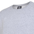 Grau meliert-Weiß - Side - Umbro - "Club Leisure" Sweatshirt für Kinder
