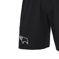 Schwarz - Side - Derby County FC - "22-23" Shorts für zu Hause für Kinder