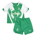Grün-Weiß - Front - SV Werder Bremen - "22-23" Heimspiel-Trikot für Baby