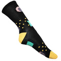Blau-Gelb - Side - Pandastick - Socken für Damen (3er-Pack)