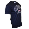 Marineblau - Side - Cambridge T-Shirt für Herren-Damen Unisex