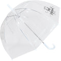 Transparent-Weiß - Back - X-brella - Faltbarer Regenschirm Kuppel  Frisch verheiratet