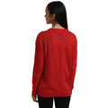 Rot - Back - Brave Soul - Pullover für Damen