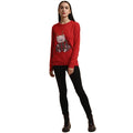 Rot - Side - Brave Soul - Pullover für Damen