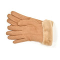 Camel - Front - Foxbury - Handschuhe, Teddy Gepolstert