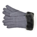 Grau - Front - Foxbury - Handschuhe, Teddy Gepolstert