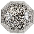 Transparent-Schwarz - Back - Drizzles - Stockschirm Leopardenmuster Kuppel