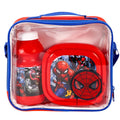 Rot - Front - Spider-Man - Pausenbrot-Tasche und Wasserflasche für Kinder