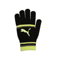 Schwarz-Reflektierendes Gelb - Side - Puma - Damen Mit Streifen - Handschuhe