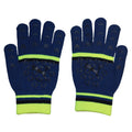 Marineblau-Reflektierendes Gelb - Back - Puma - Damen Mit Streifen - Handschuhe