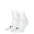 Weiß - Front - Puma - Sneaker-Socken für Herren-Damen Unisex