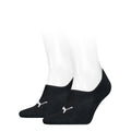 Schwarz - Front - Puma - Sneaker-Socken für Herren-Damen Unisex