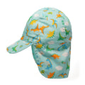 Himmelblau - Back - Snuggle Shop - Sonnenhut für Babys Dinosaurier