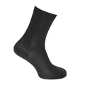Schwarz - Back - Unelastische Socken Thermisches Material für Damen (6er-Pack)