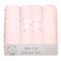 Pink - Front - Snuggle Baby - Kinderbettdecke, Mini 4er-Pack Set