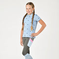 Glockenblumen-Blau - Pack Shot - Dublin - "Elyse" Poloshirt für Kinder  kurzärmlig
