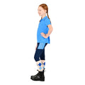 Wasserblau - Side - Dublin - "Darcy" Poloshirt für Kinder kurzärmlig