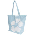Front - FLOSO Damen Sommer Handtasche mit Hawaiiblumen-Muster