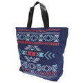 Front - FLOSO Damen Handtasche mit Tragegriffen, Azteken-Muster