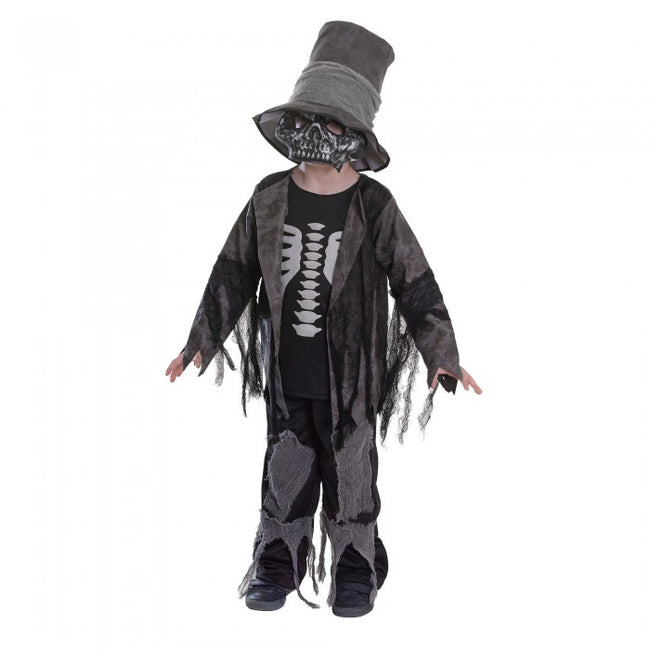 Front - Bristol Novelty Kinder Totengräber-Kostüm