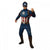 Front - Captain America - "Deluxe" Kostüm - Herren