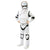 Front - Star Wars - "Deluxe" Kostüm ‘” ’Storm Trooper“ - Jungen