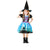 Front - Bristol Novelty - "Moonlight Witch" Kostüm - Kinder