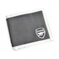 Schwarz - Front - Arsenal FC -  Canvas Brieftasche Wappen