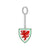Front - Wales - Schlüsselanhänger Wappen