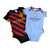 Front - Manchester City FC - Schlafanzug für Baby (2er-Pack)