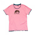 Front - LazyOne Damen Pasture Bedtime PJ T-Shirt