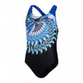 Front - Speedo - Badeanzug Spritzschutz  für Mädchen - Kostüm