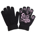 Front - Magic Gloves Winter Handschuhe mit gummiertem Motiv