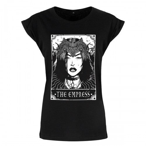 Front - Deadly Tarot Damen T-Shirt The Empress