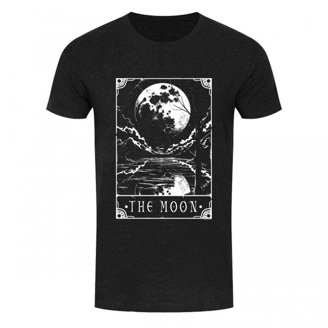 Front - Deadly Tarot Herren T-Shirt The Moon