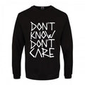 Front - Grindstore Herren Pullover Don`t Know Don`t Care